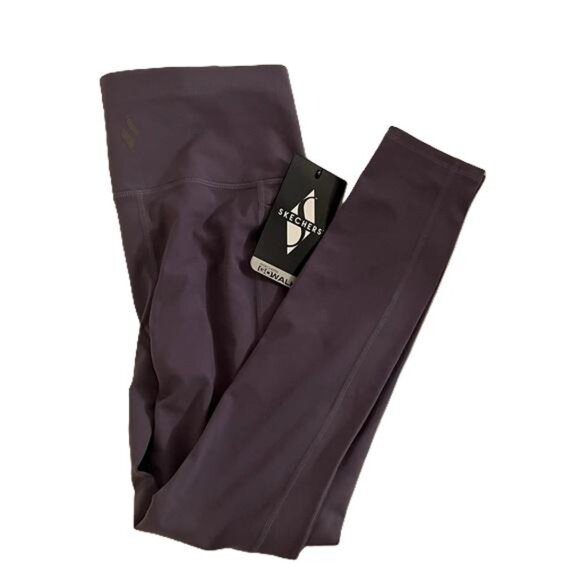 Skechers Go Walk Purple Women's Athletic Workout Yoga Pants, Size Small - Picture 4 of 5